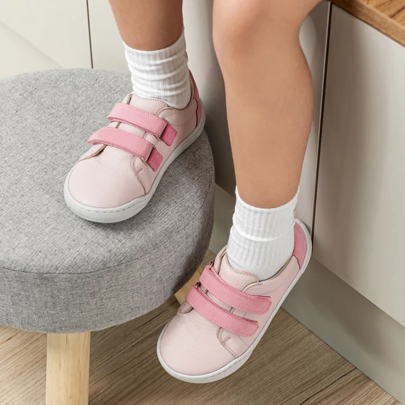 Barejoy Trento – barefoot sneaker - pink