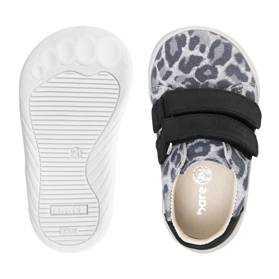 Barejoy Trento – barefoot sneaker - szürke