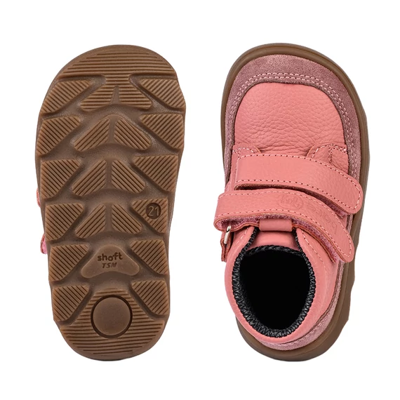 Barejoy Modena – barefoot őszi gyerekcipő - rózsaszín