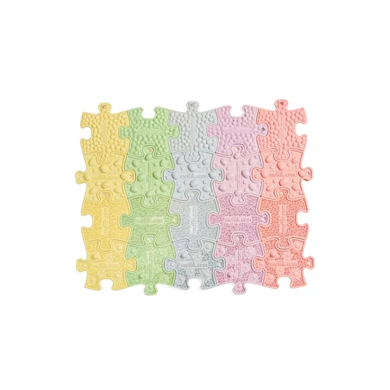 MUFFIK – nagyon mini pasztell  puzzle szett– 20 darabos