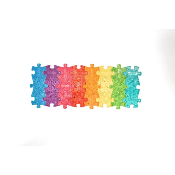 MUFFIK – nagyon mini szivárvány  puzzle szett – 24 darabos