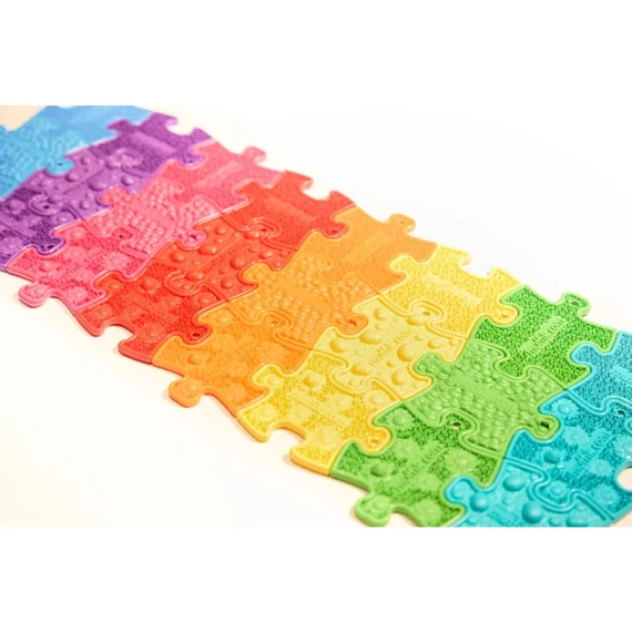 MUFFIK – Nagyon mini szivárvány ortopéd puzzle – 24 darabos
