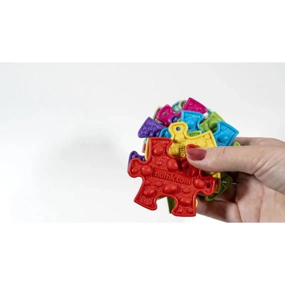 MUFFIK – Nagyon mini szivárvány ortopéd puzzle – 24 darabos